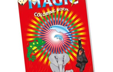 Truco de magia libro mágico para colorear